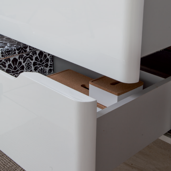 BELEN 120 V21 WIT Complete Badkamermeubelset met LED Spiegelkast