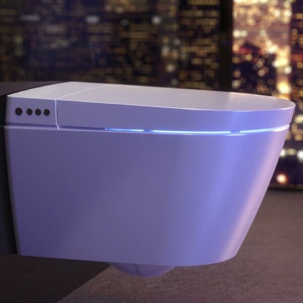Creavit WQ Smart WC - Luxe Slimme Toilet met Bidet & Afstandsbediening - Inclusief Zitting