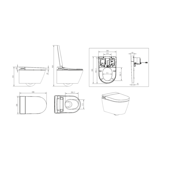 CREAVIT WQ SMART WC t