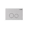Creavit Terra Bedieningspaneel Koelgrijs Dual Flush Bedieningsplaat voor Creavit Inbouwreservoir