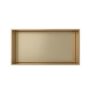 Inbouwnis voor Badkamer 30x60x10 cm Geborsteld Goud