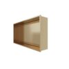 Inbouwnis voor Badkamer 30x60x10 cm Geborsteld Goud