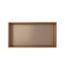 Inbouwnis voor Badkamer 30x60x10 cm Geborsteld Koper