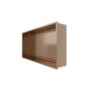 Inbouwnis voor Badkamer 30x60x10 cm Geborsteld Koper