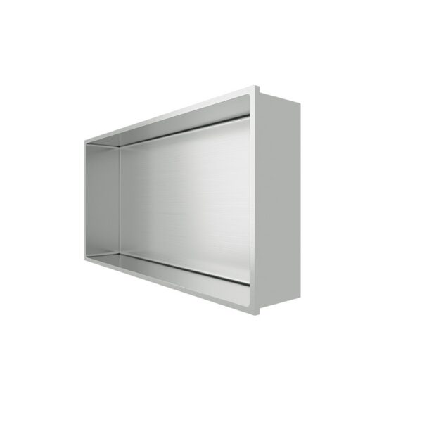 Inbouwnis voor Badkamer 30x60x10 cm Geborsteld RVS
