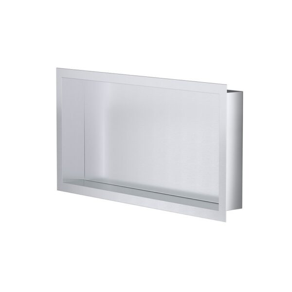 Inbouwnis voor Badkamer 30x60x10 cm Geborsteld RVS