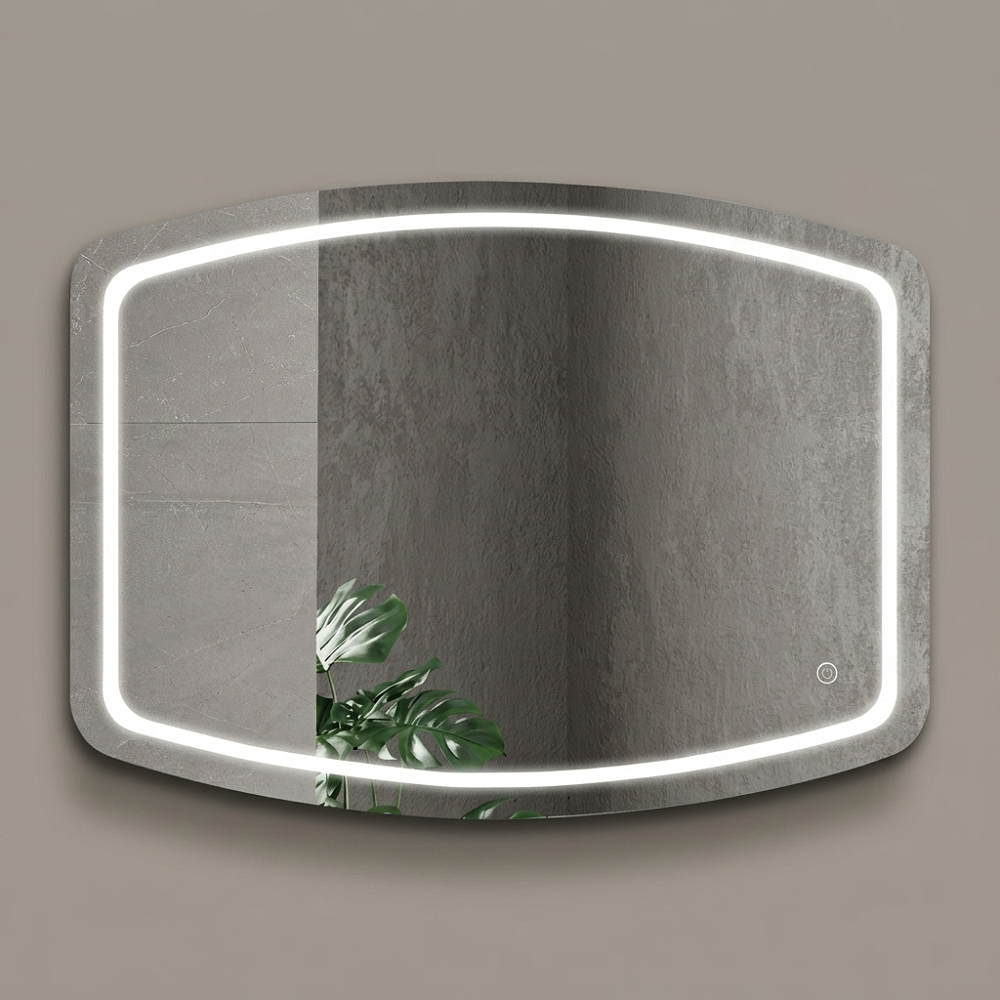MAVERA LED Badkamerspiegel Touch Bediening Verlichte Spiegel voor Badkamer
