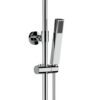 Optima Quadro Vierkante Opbouw Regendoucheset Chroom