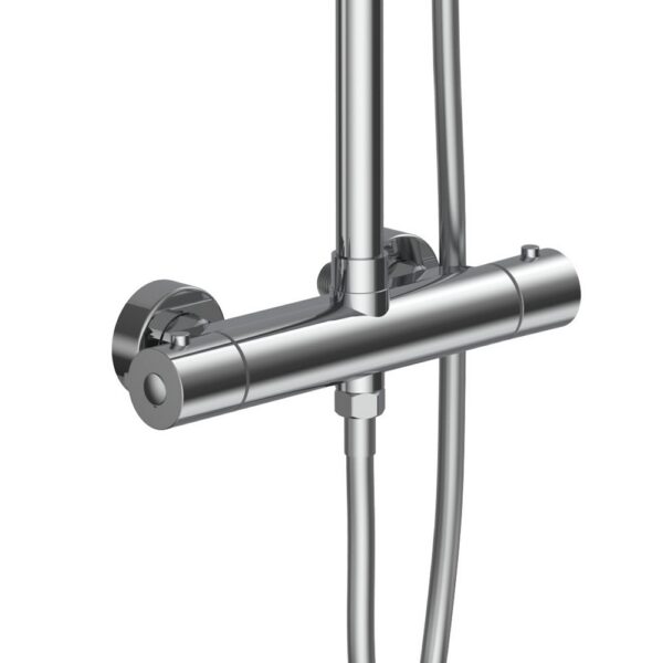 Optima Rondo Opbouw Regendoucheset Chroom