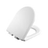 Creavit Amasra D-Model WC-Zitting | Soft Close, Quick Release, Duroplast, RVS Scharnieren - Glanzend Wit
