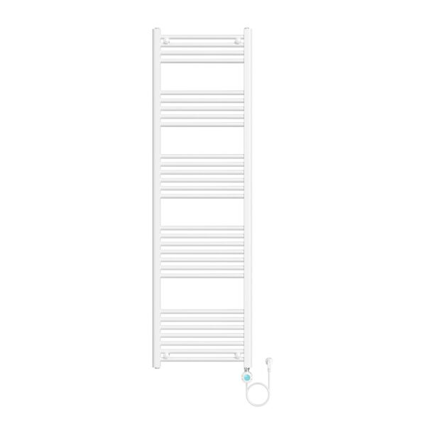 Elektrische Handdoekradiator 170x50 cm Wit - 985W Badkamer Radiator 220V Handdoekdroger