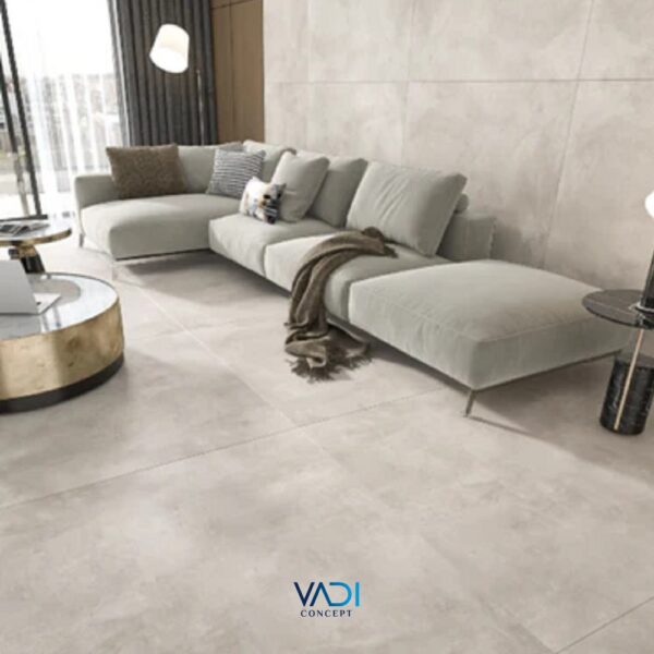 Vista grey, 60x60cm, mat betonlook, keramische vloer & wandtegel 1