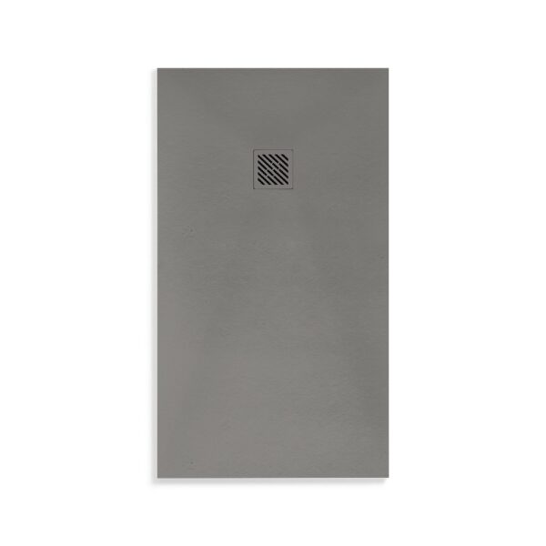 Madison Luxe Composiet Douchebak 180x90x3 cm Mat Grijs Antislip