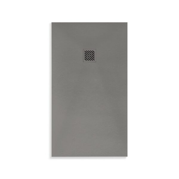 Madison Luxe Composiet Douchebak 90x90x3 cm Mat Grijs Antislip