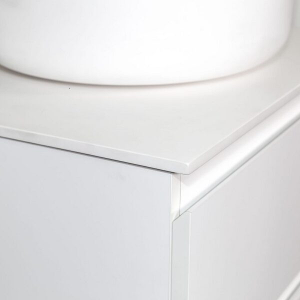SALLY Wastafelonderkast Mat Wit MDF