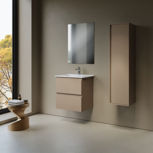 Sally XL Wastafelonderkast 56 x 60 x 45,3 cm - 2 Lades