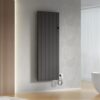 Elektrische Radiator 2000W Smart WiFi Digitale Programmeerbare Thermostaat 160 x 60,8 cm Mat Zwart