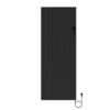 Elektrische Radiator 2000W Smart WiFi Digitale Programmeerbare Thermostaat 160 x 60,8 cm Mat Zwart