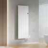 Elektrische Wandradiator 2000W Smart WiFi Digitale Programmeerbare Thermostaat 160 x 60,8 cm Glanzend Wit