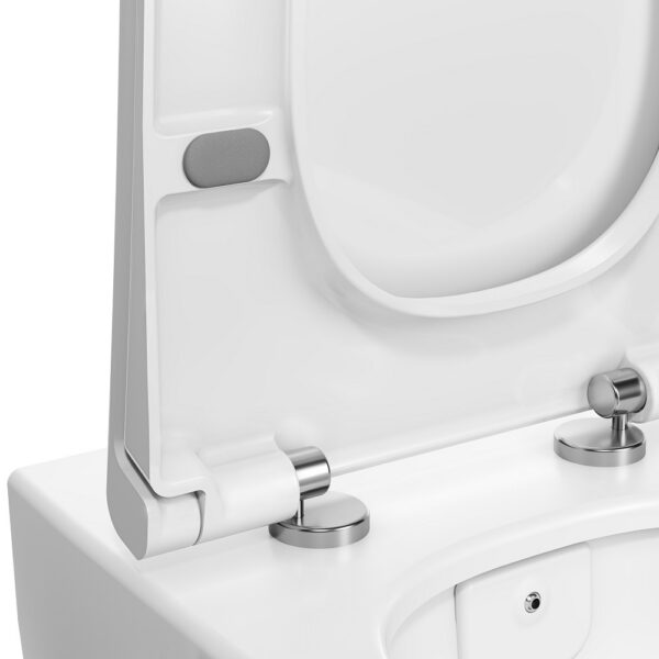 VitrA Integra Round Slimme WC Zitting van Duroplast met Softclose en Quick Release Wit