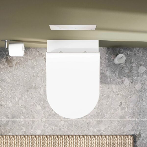 VitrA Integra Round Slimme WC Zitting van Duroplast met Softclose en Quick Release Wit