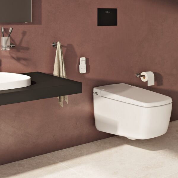 VitrA V Care Prime Luxe Slimme Hangtoilet met Bidetfunctie
