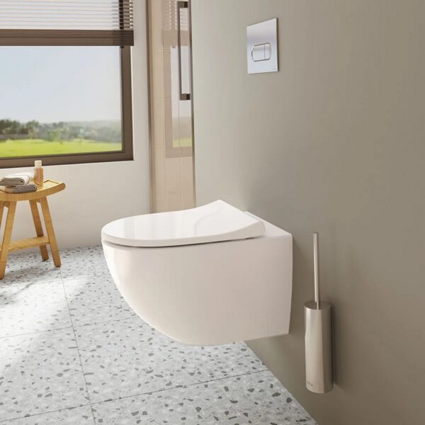 VitrA Sento Rim‑ex Wandcloset - Randloos Hangend Toilet - Wit-3