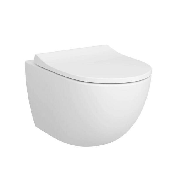 VitrA Sento Rim‑ex Wandcloset - Randloos Hangend Toilet - Wit
