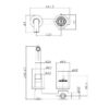 Inbouw Wastafelkraan CR7120