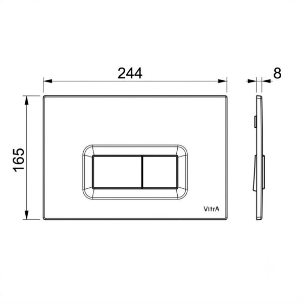 Loop R control panel square close