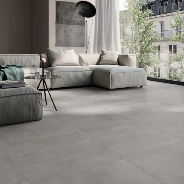 Pronto grey, 60x60cm, mat grijs betonlook r10 keramische vloer & wandtegel 3