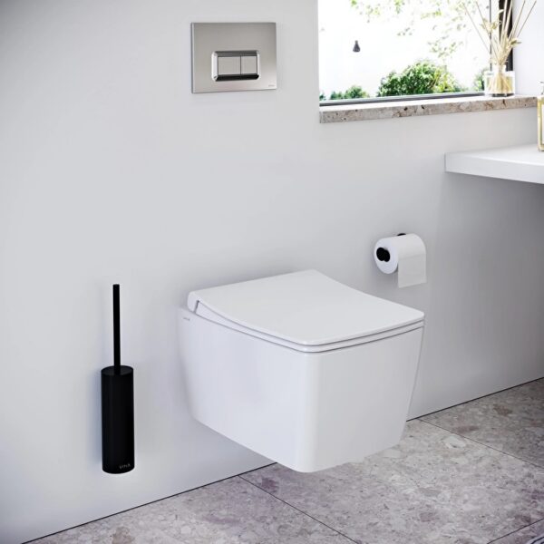 VitrA Loop R Bedieningspaneel Chroom Dual Flush Bedieningsplaat voor V Fix Inbouwreservoir