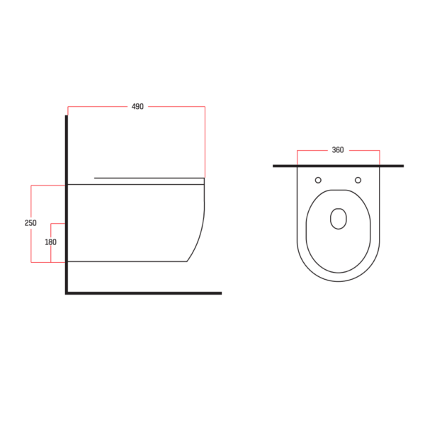 PRO OPHANG WC RIM OFF + ZITTING WIT,t