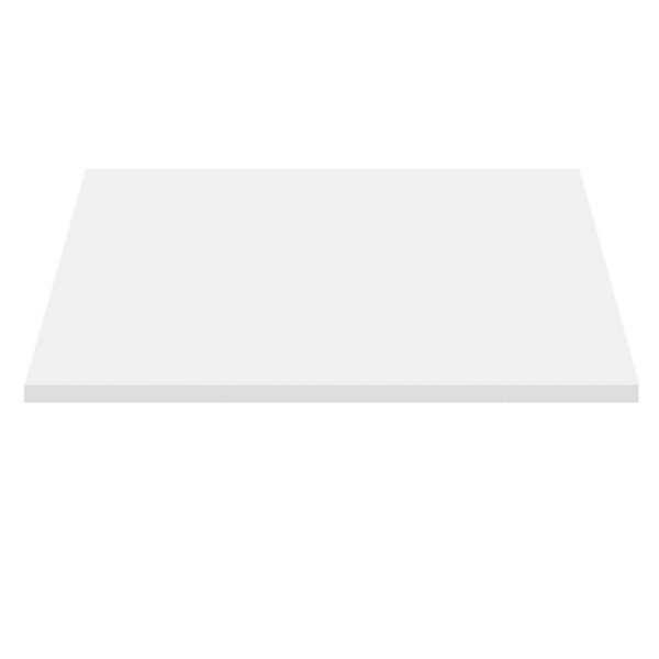 Wastafelblad MDF 56,4 x 45,5 x 2,6 cm Mat Wit