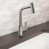 VitrA Masterline Uittrekbare Keukenkraan Chroom met Pull Out Handdouche