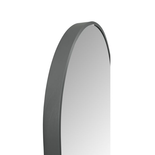 Ovale Led Spiegel Met Verwarming (100x50cm) Gunmetal Grijs 2