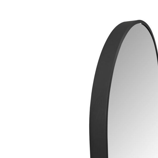 Ovale Led Spiegel Met Verwarming (100x50cm) Mat Zwart 4