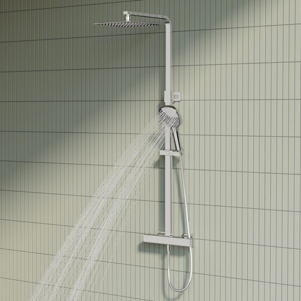 Vitra Aquaheat Bliss S 230 Opbouw Doucheset Chroom 2