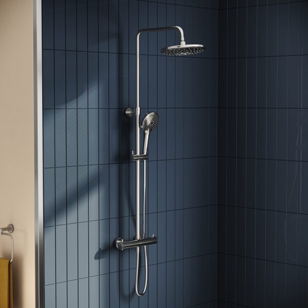 Vitra Aquaheat Bliss S 240 2f Opbouw Doucheset Chroom 1