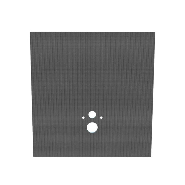 Bouw En Isolatieplaat Hangtoilet Waterdicht Xps 1200x1300x20mm Grijs