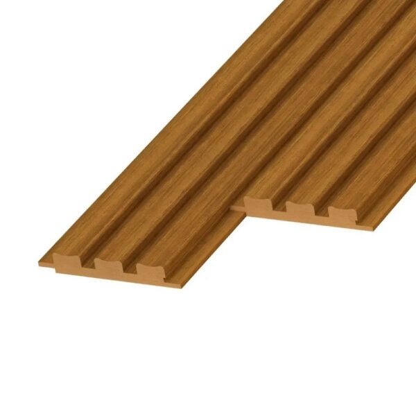 3D Decoratieve Wandpaneel MDF - WP04 - 113 TEAK ( 12.6 x 280 cm )