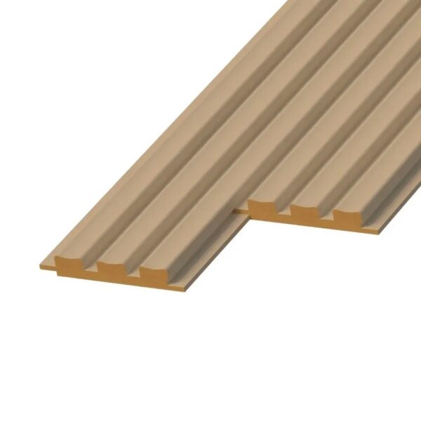 3D Decoratieve Wandpaneel MDF - WP04 - Y25 SOFT CRÈME ( 12.6 x 280 cm )