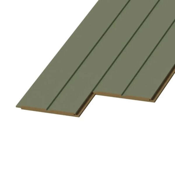 3D Decoratieve Wandpaneel MDF - WP15 - Y74 ZACHT GROEN ( 18,7 x 280 cm )
