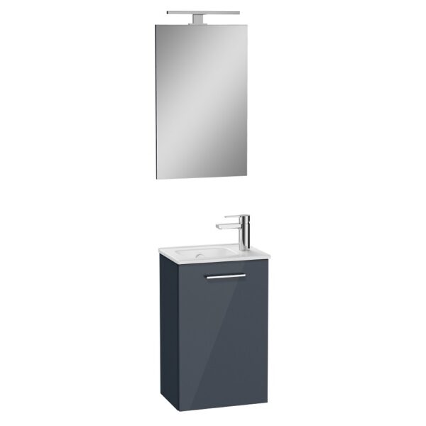 VitrA Mia Toiletmeubelset Antraciet 40cm