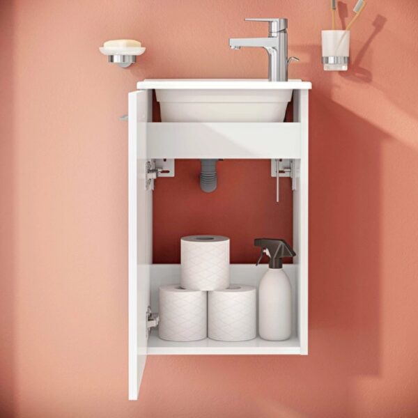Vitra Mia Badkamermeubelset Wit 40cm 4