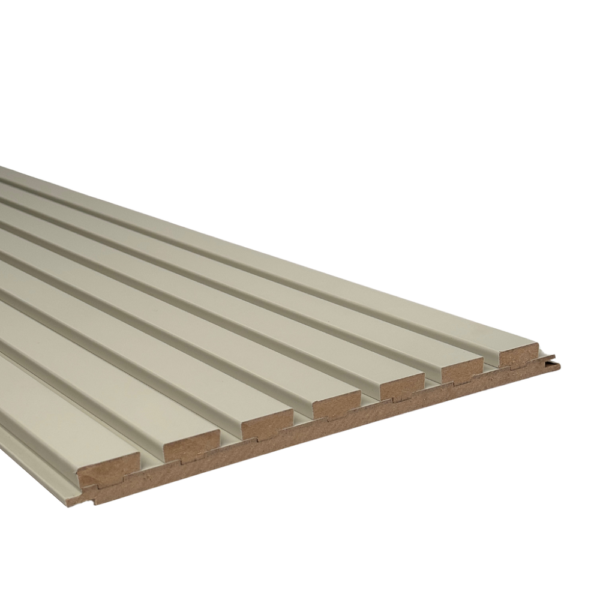MDF Lamel Wandpaneel - Y26 BEIGE DUBBELE KLEUR - 30x280 cm