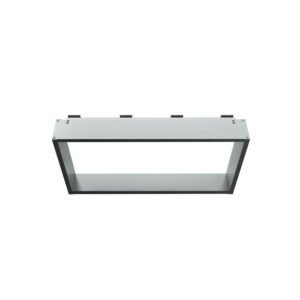 Opbouwnis Voor Douchewand 4 Handdoekhaken Aluminium 60x30x8 Cm Glanzend Aluminium