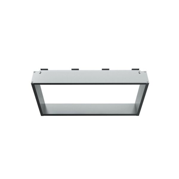 Opbouwnis Voor Douchewand 4 Handdoekhaken Aluminium 60x30x8 Cm Glanzend Aluminium