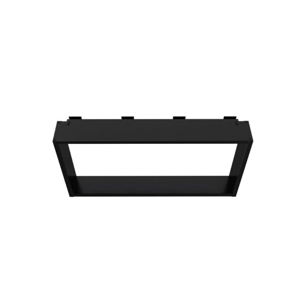 Opbouwnis Voor Douchewand 4 Handdoekhaken Aluminium 60x30x8 Cm Mat Zwart