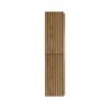 Begonia kolomkast 2 deuren greeploos soft close omkeerbaar 35x160x35 cm naturel eiken